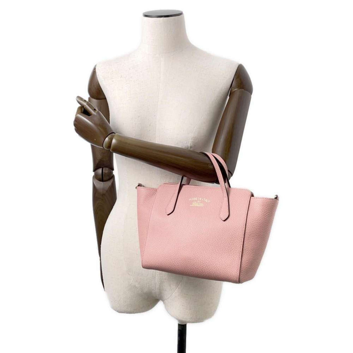 Gucci Swing, Pink, Leather, shoulder