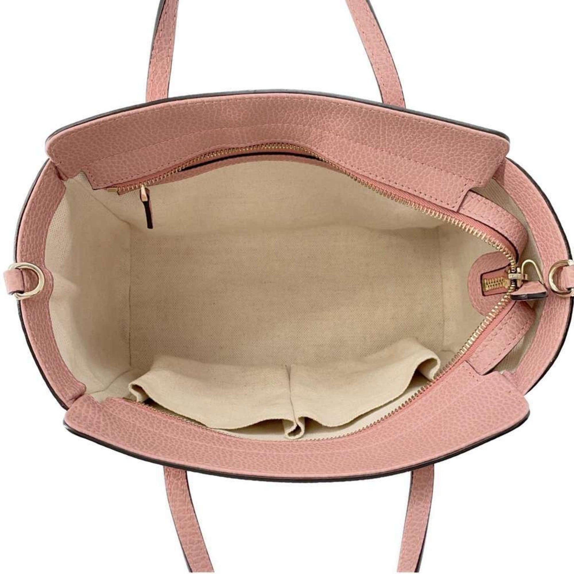 Gucci Swing, Pink, Leather, shoulder