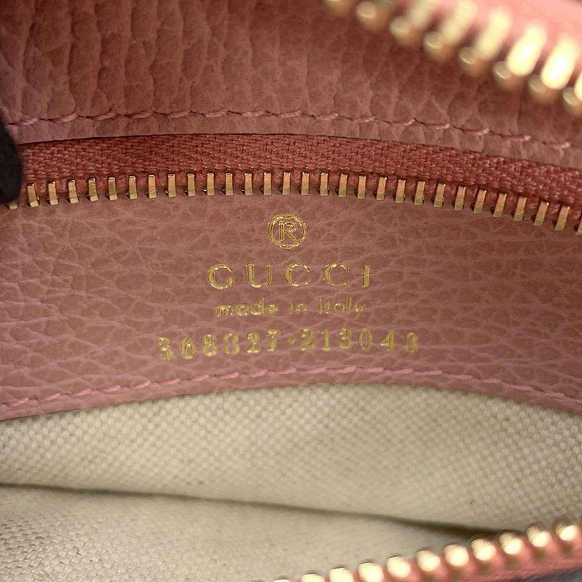 Gucci Swing, Pink, Leather, shoulder