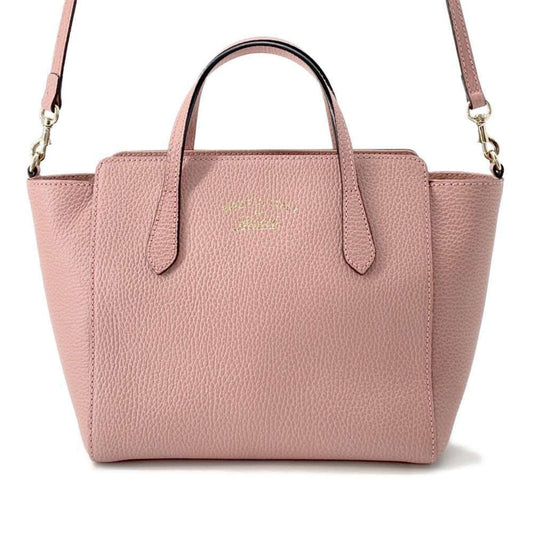 Gucci Swing, Pink, Leather, shoulder