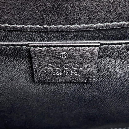 Gucci Emily, Black, Leather, shoulder