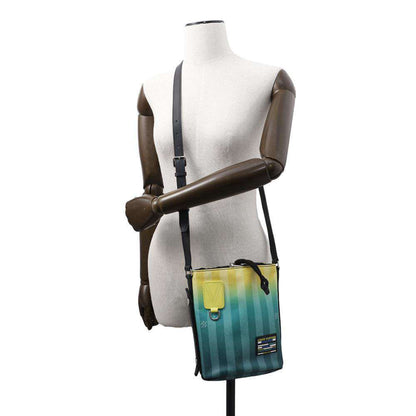 Louis Vuitton Marin, Green, Canvas, shoulder