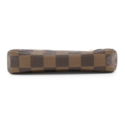 Louis Vuitton Mini Pochette Accessoires, Brown, Canvas, clutch