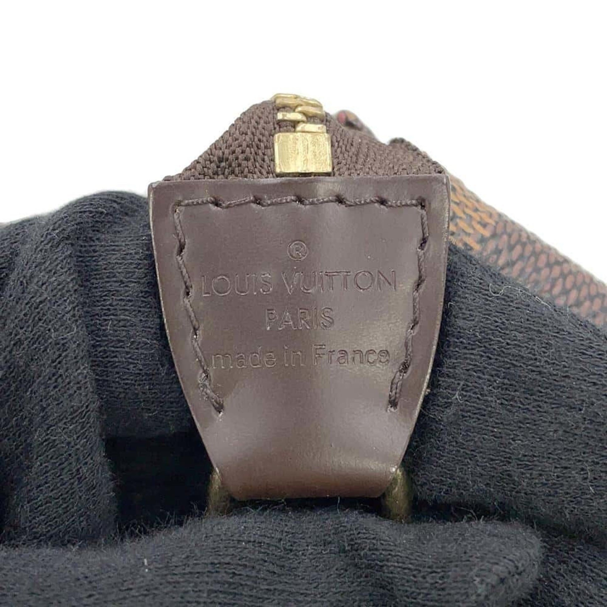 Louis Vuitton Mini Pochette Accessoires, Brown, Canvas, clutch