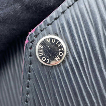 Louis Vuitton Felicie, Black, Leather, clutch