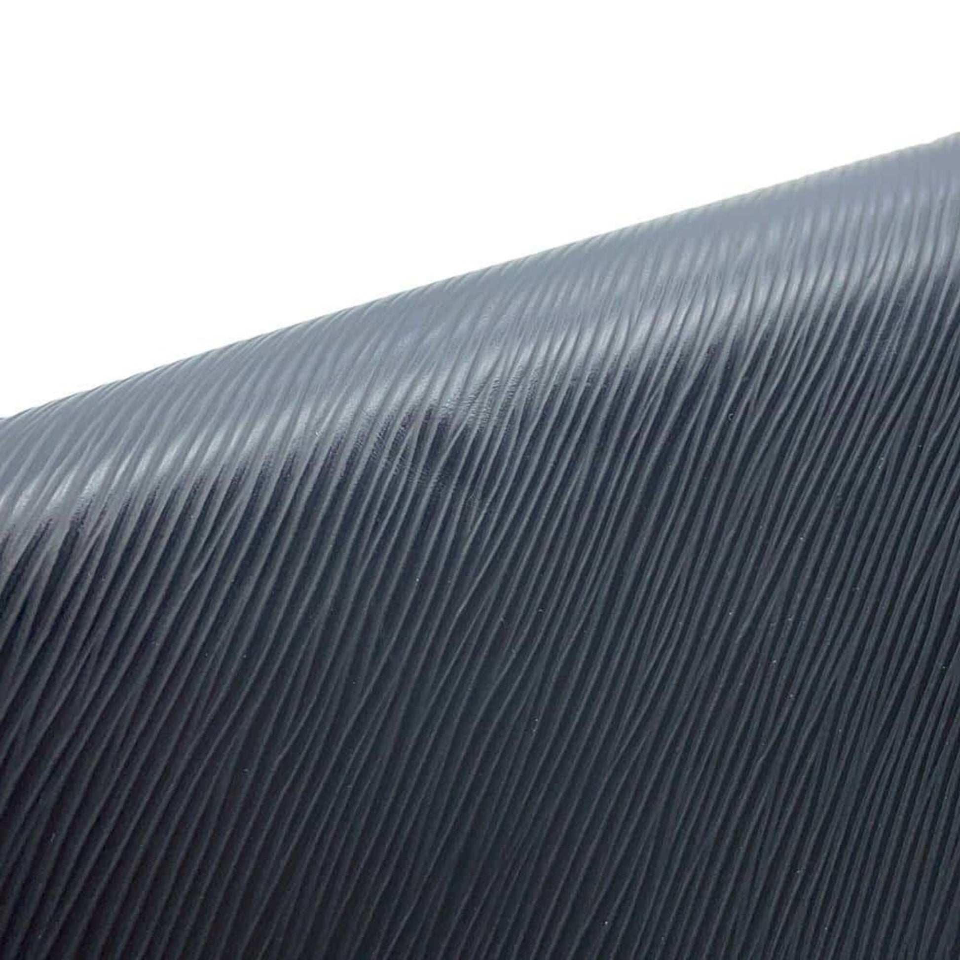 Louis Vuitton Felicie, Black, Leather, clutch