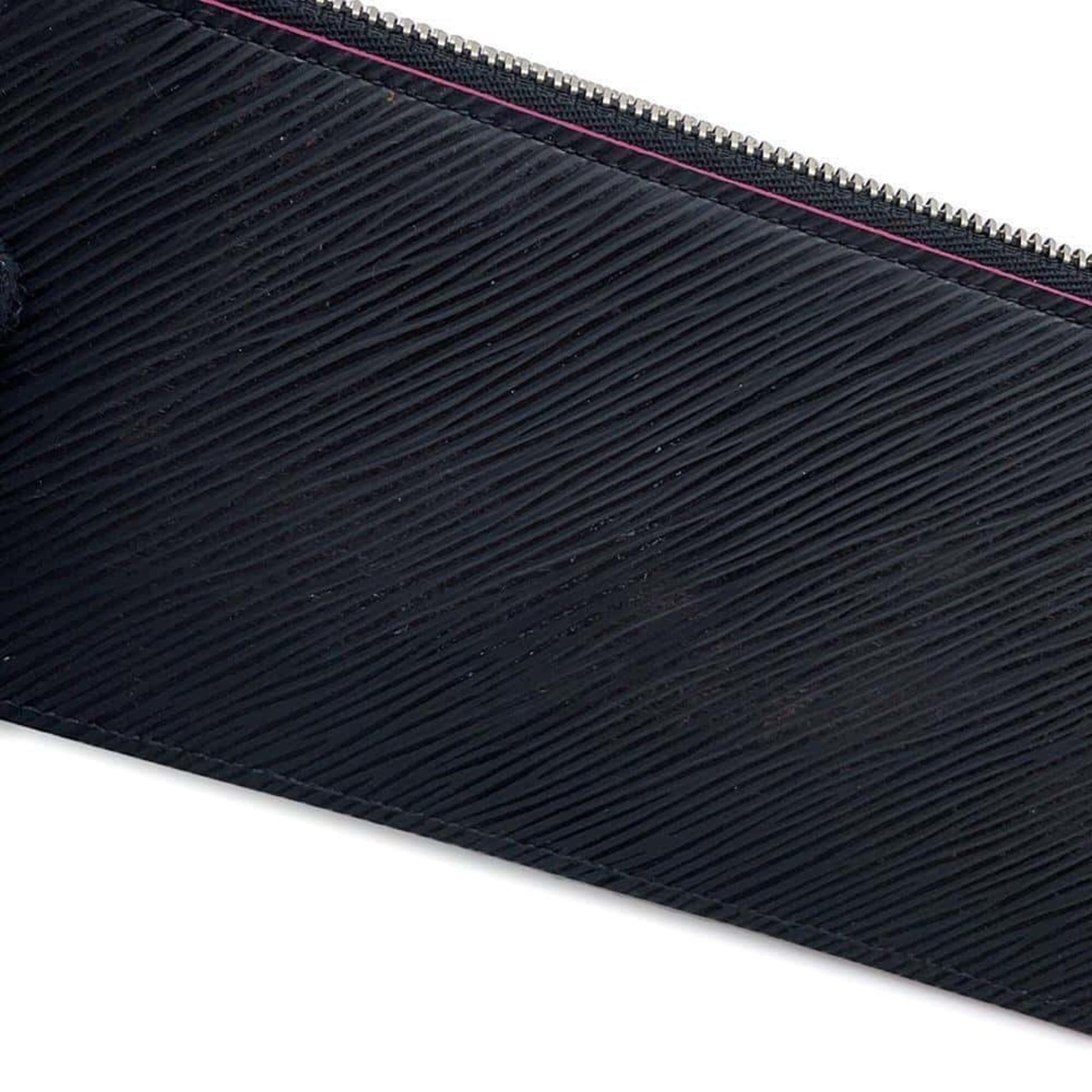 Louis Vuitton Felicie, Black, Leather, clutch