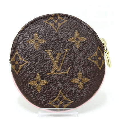 Louis Vuitton Coin purse, Brown, Canvas, wallet