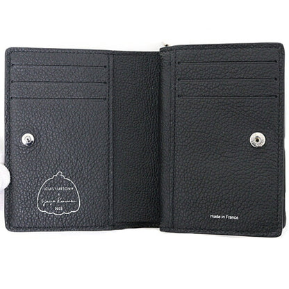 Louis Vuitton Cléa, Black, Leather, wallet