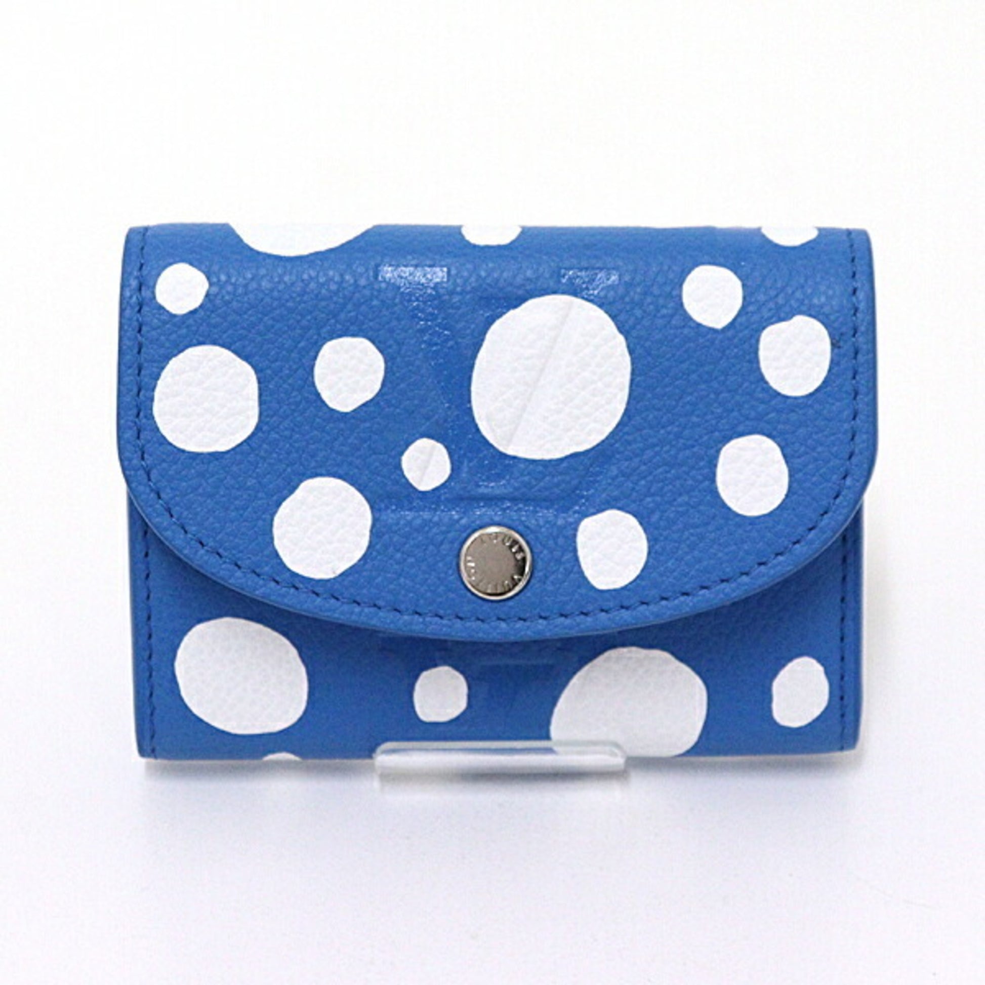Louis Vuitton Rosalie, Blue, Leather, wallet