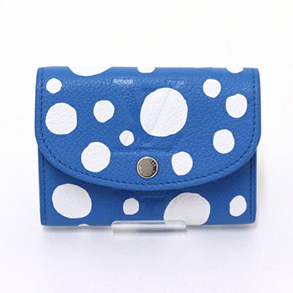 Louis Vuitton Rosalie, Blue, Leather, wallet