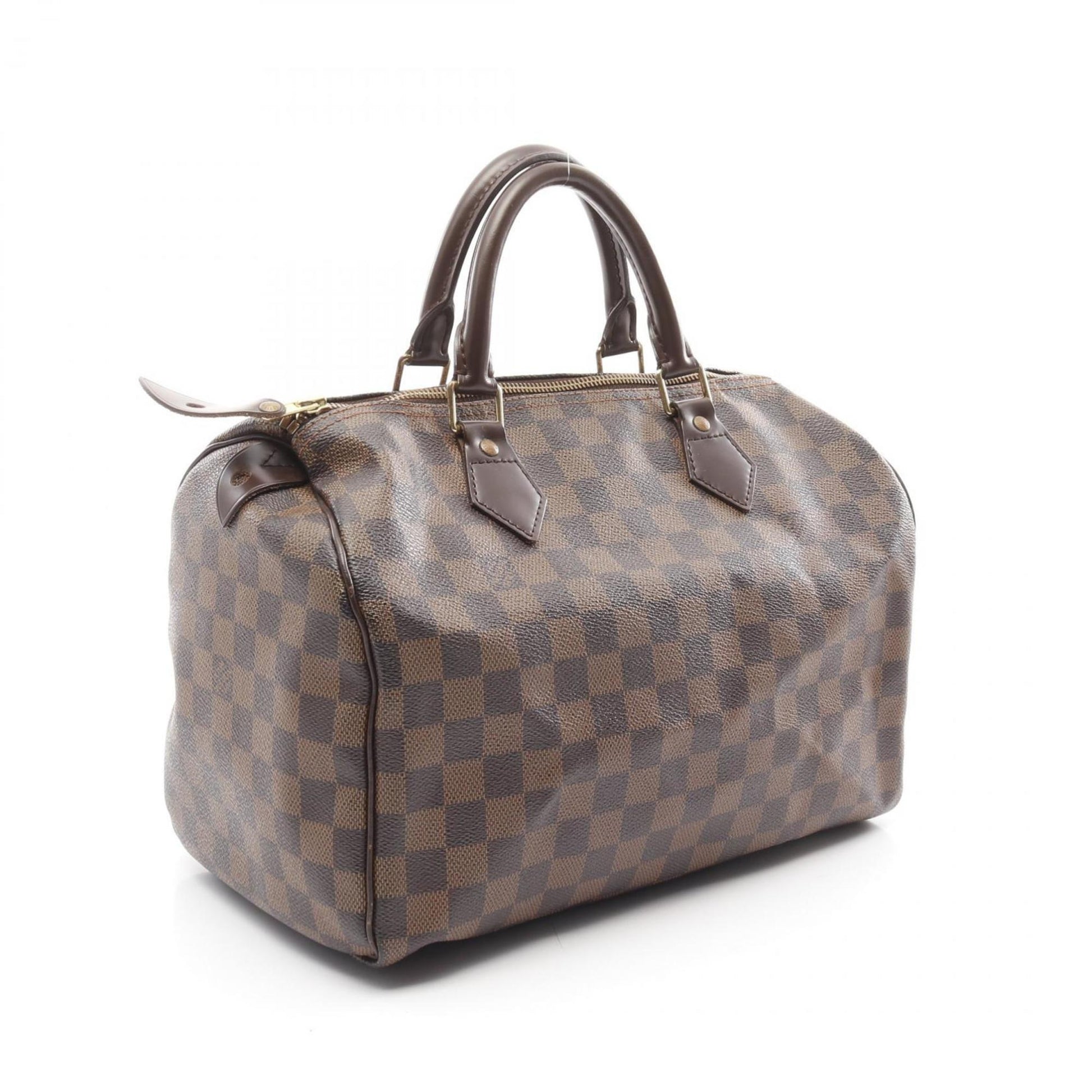 Louis Vuitton Speedy 30, Brown, Canvas, handbag