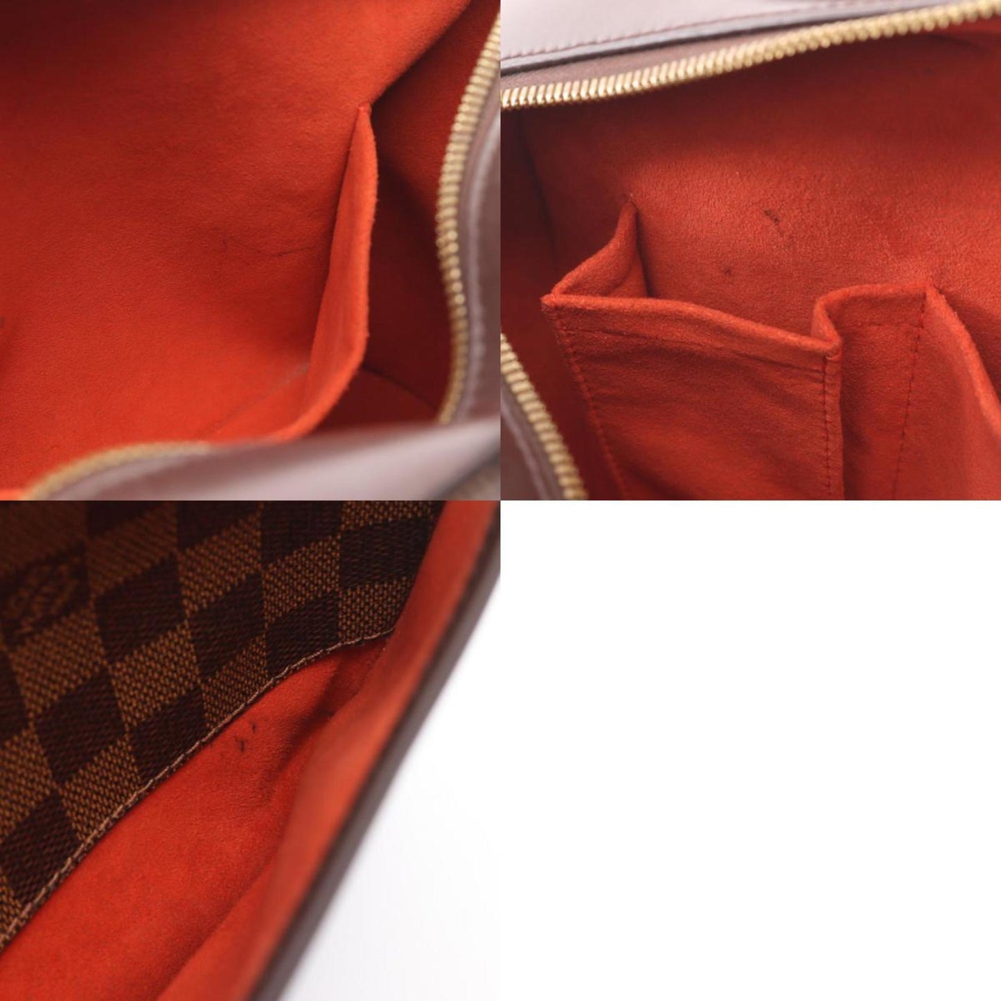 Louis Vuitton Saria, Brown, Canvas, handbag
