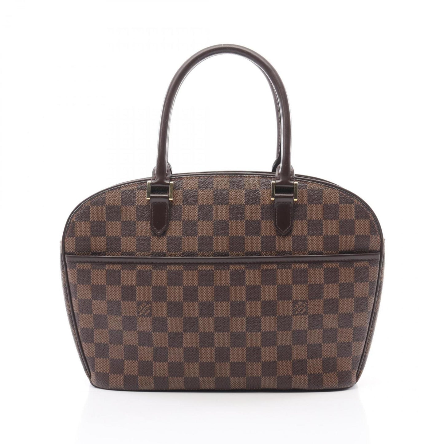 Louis Vuitton Saria, Brown, Canvas, handbag