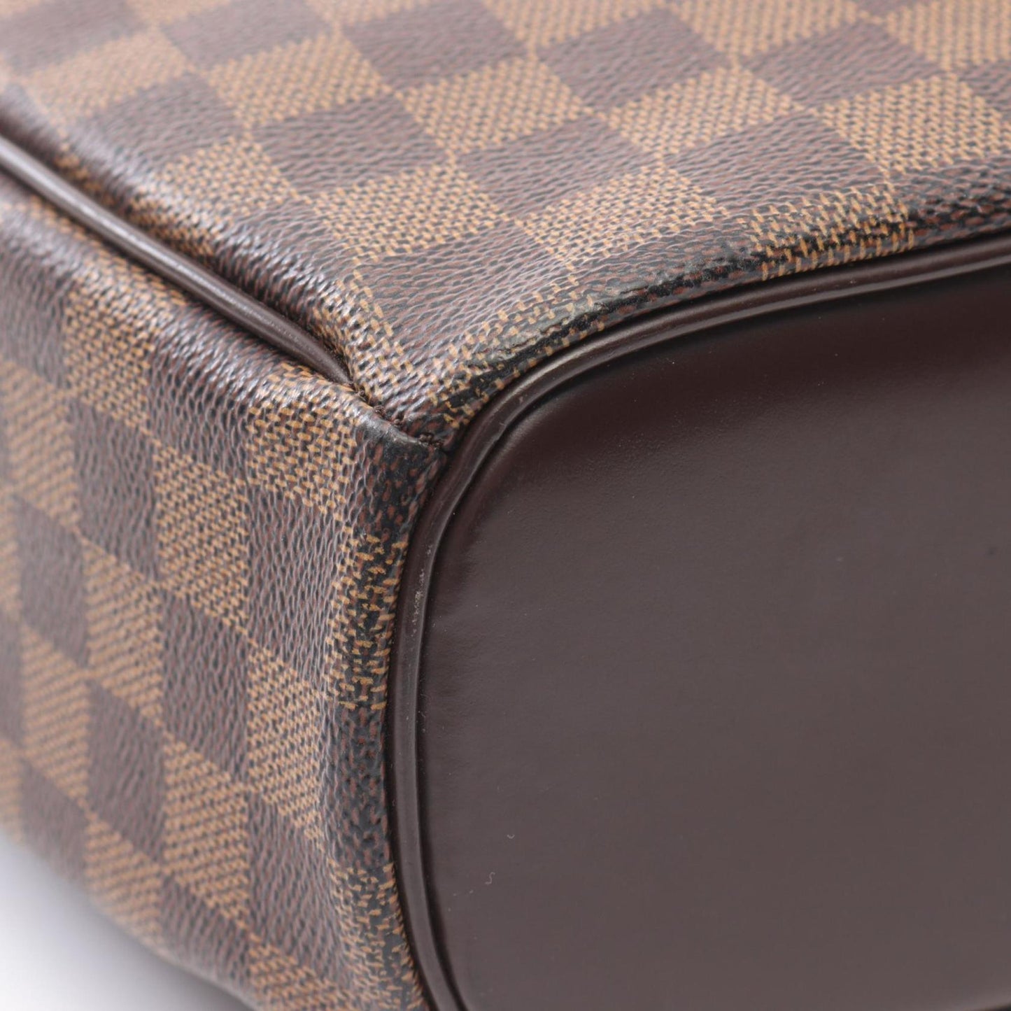 Louis Vuitton Saria, Brown, Canvas, handbag