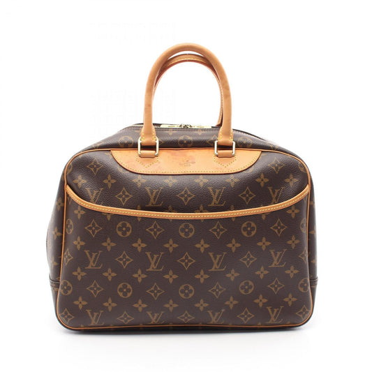 Louis Vuitton Deauville, Brown, Canvas, handbag