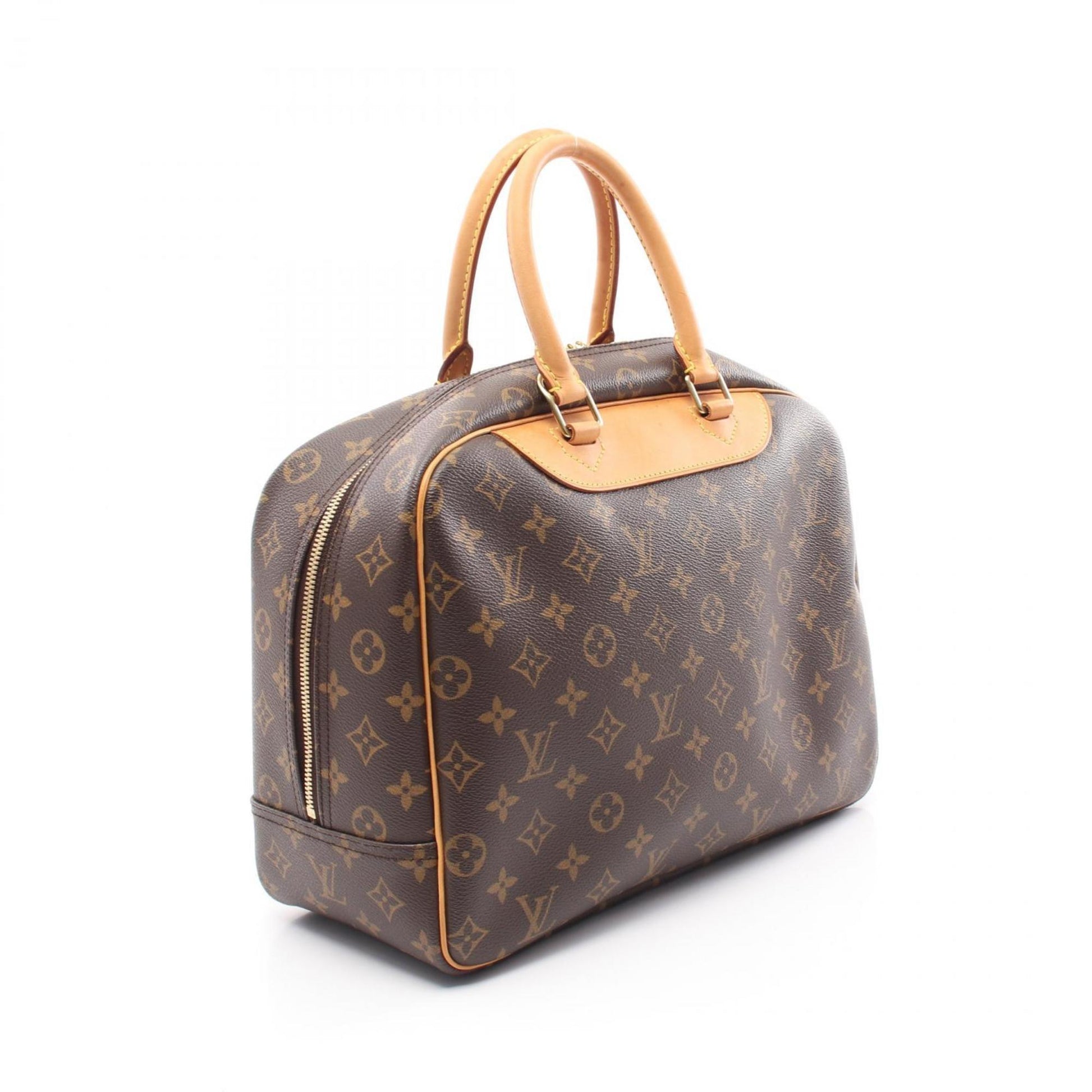 Louis Vuitton Deauville, Brown, Canvas, handbag