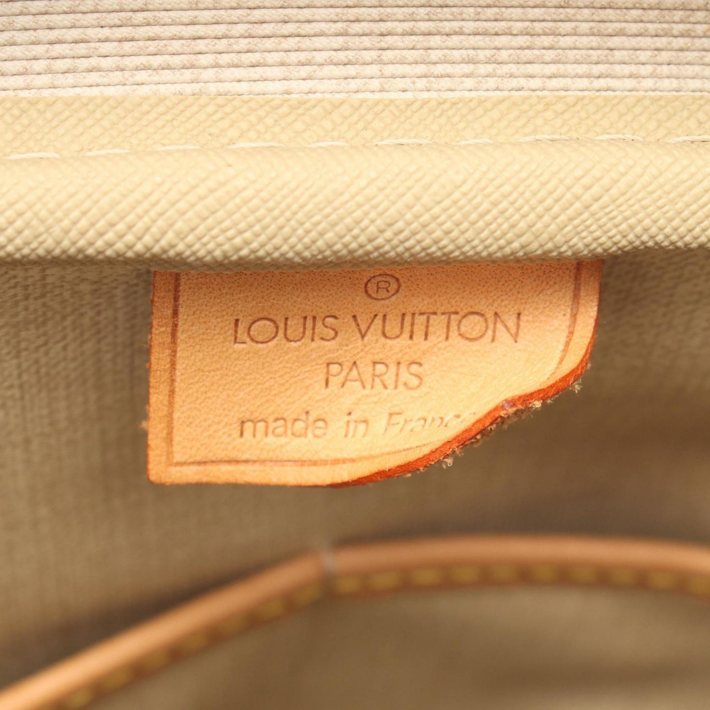 Louis Vuitton Deauville, Brown, Canvas, handbag