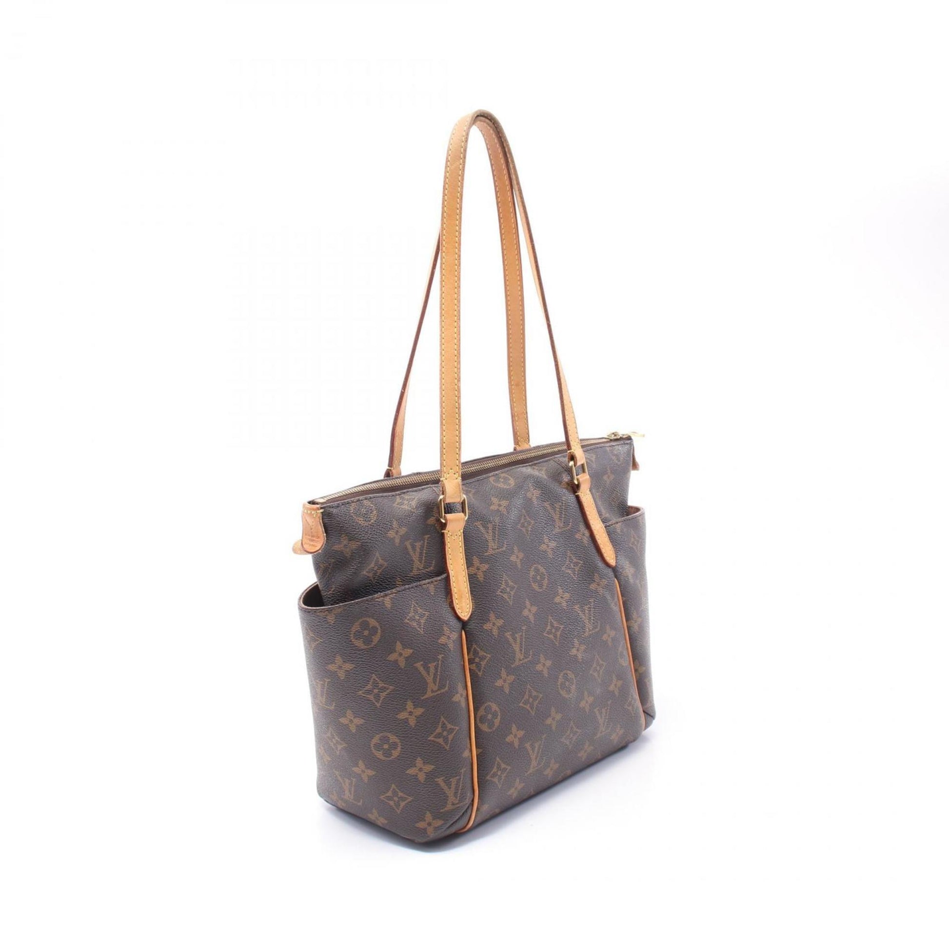 Louis Vuitton Totally, Brown, Canvas, tote