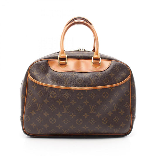 Louis Vuitton Deauville, Brown, Canvas, handbag