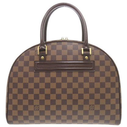 Louis Vuitton Nolita, Brown, Canvas, handbag