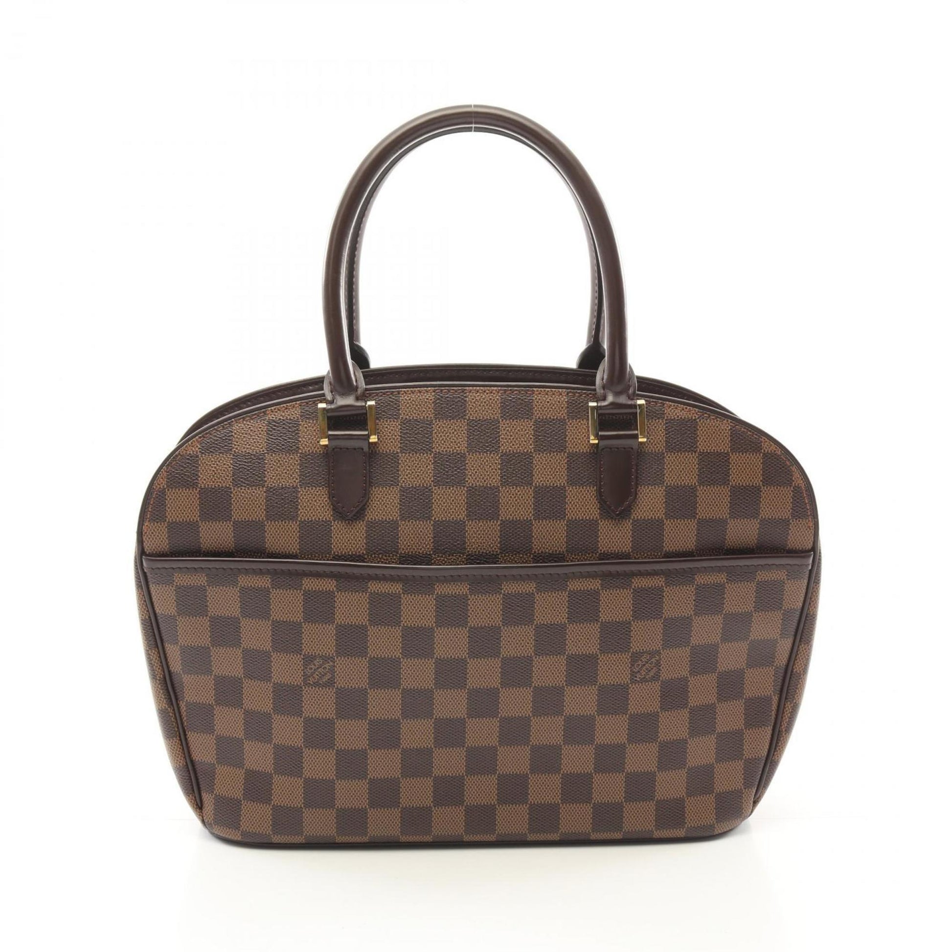 Louis Vuitton Sarria, Brown, Canvas, handbag