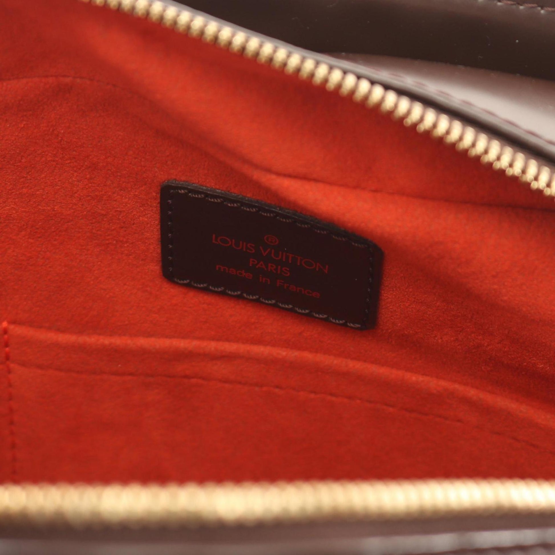 Louis Vuitton Sarria, Brown, Canvas, handbag