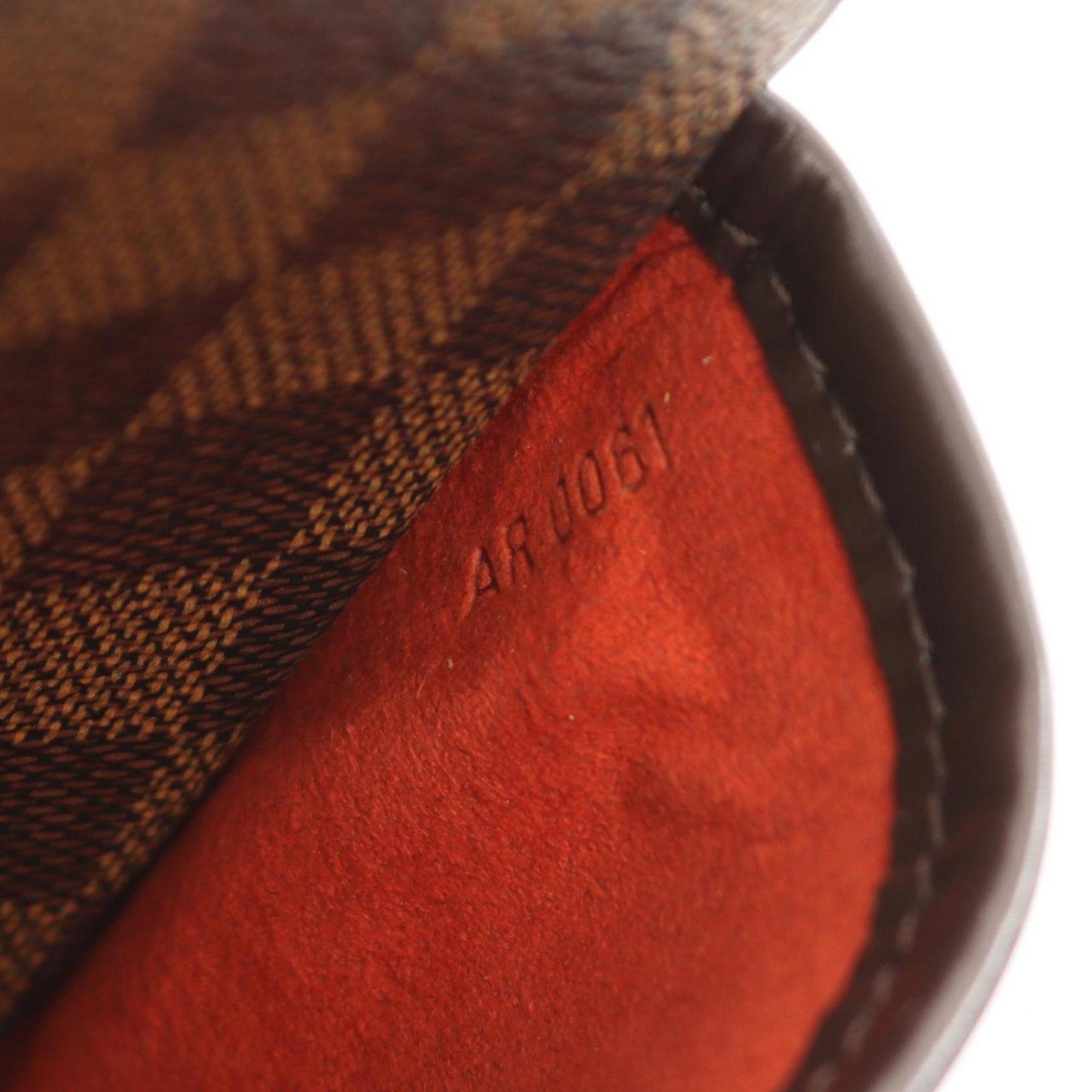 Louis Vuitton Sarria, Brown, Canvas, handbag