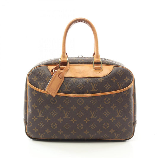 Louis Vuitton Deauville, Brown, Canvas, handbag