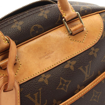 Louis Vuitton Deauville, Brown, Canvas, handbag
