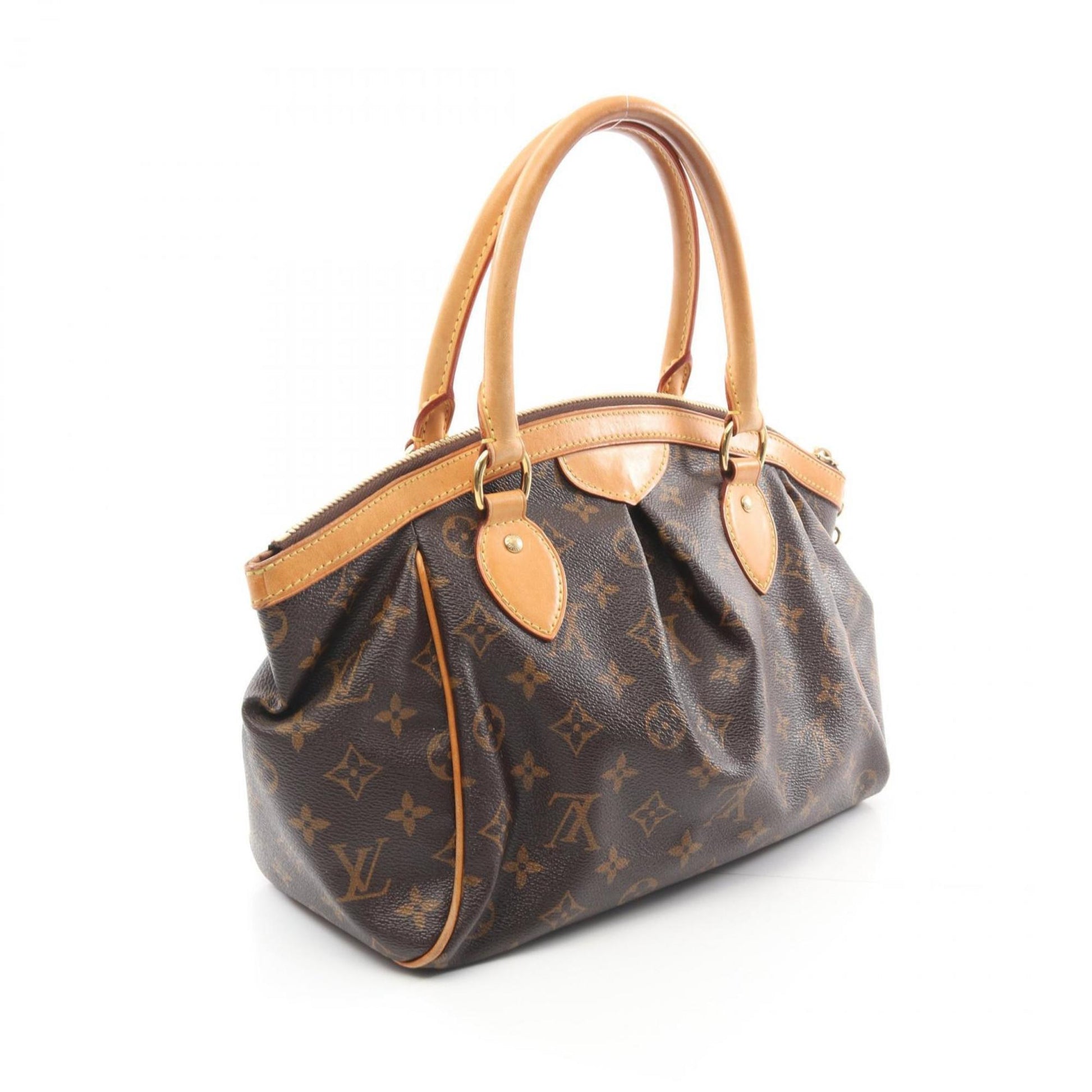 Louis Vuitton Tivoli, Brown, Canvas, handbag