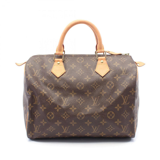 Louis Vuitton Speedy 30, Brown, Canvas, handbag