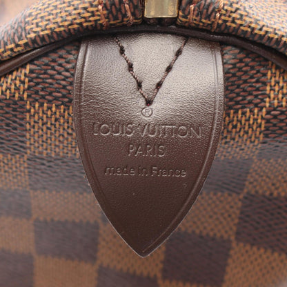 Louis Vuitton Speedy 35, Brown, Canvas, handbag