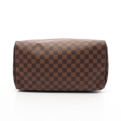 Louis Vuitton Speedy 35, Brown, Canvas, handbag