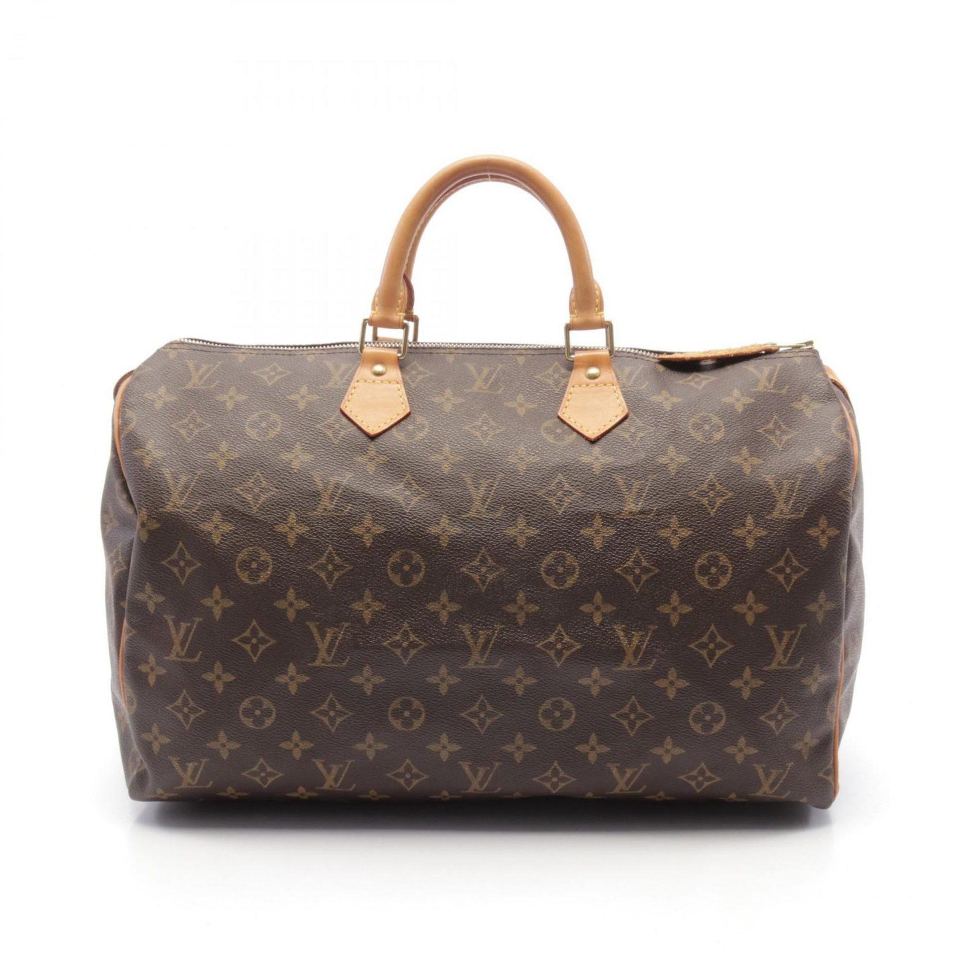 Louis Vuitton Speedy 40, Brown, Canvas, handbag