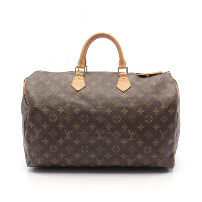 Louis Vuitton Speedy 40, Brown, Canvas, handbag
