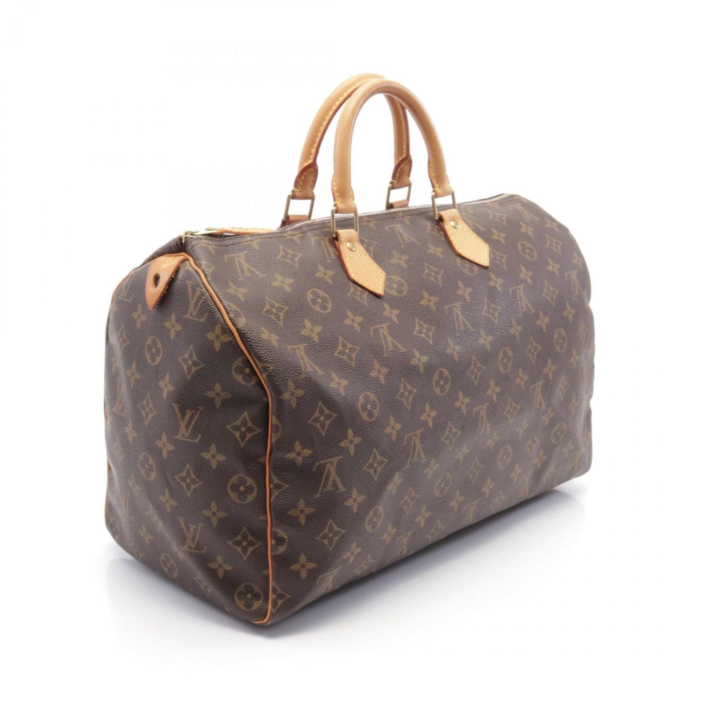 Louis Vuitton Speedy 40, Brown, Canvas, handbag