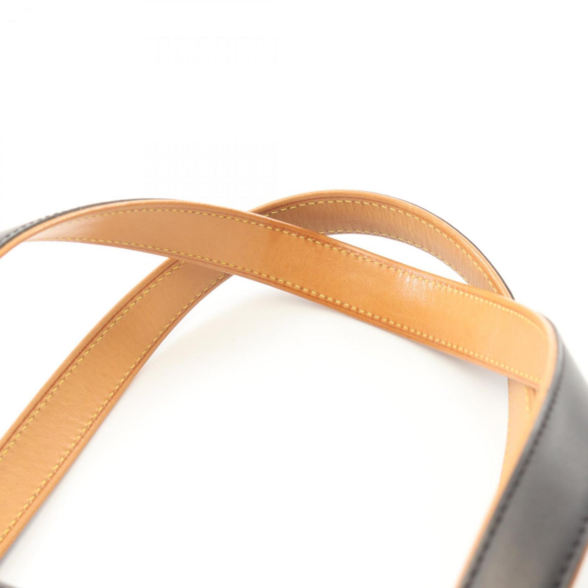 Louis Vuitton Stockton, Black, Leather, handbag