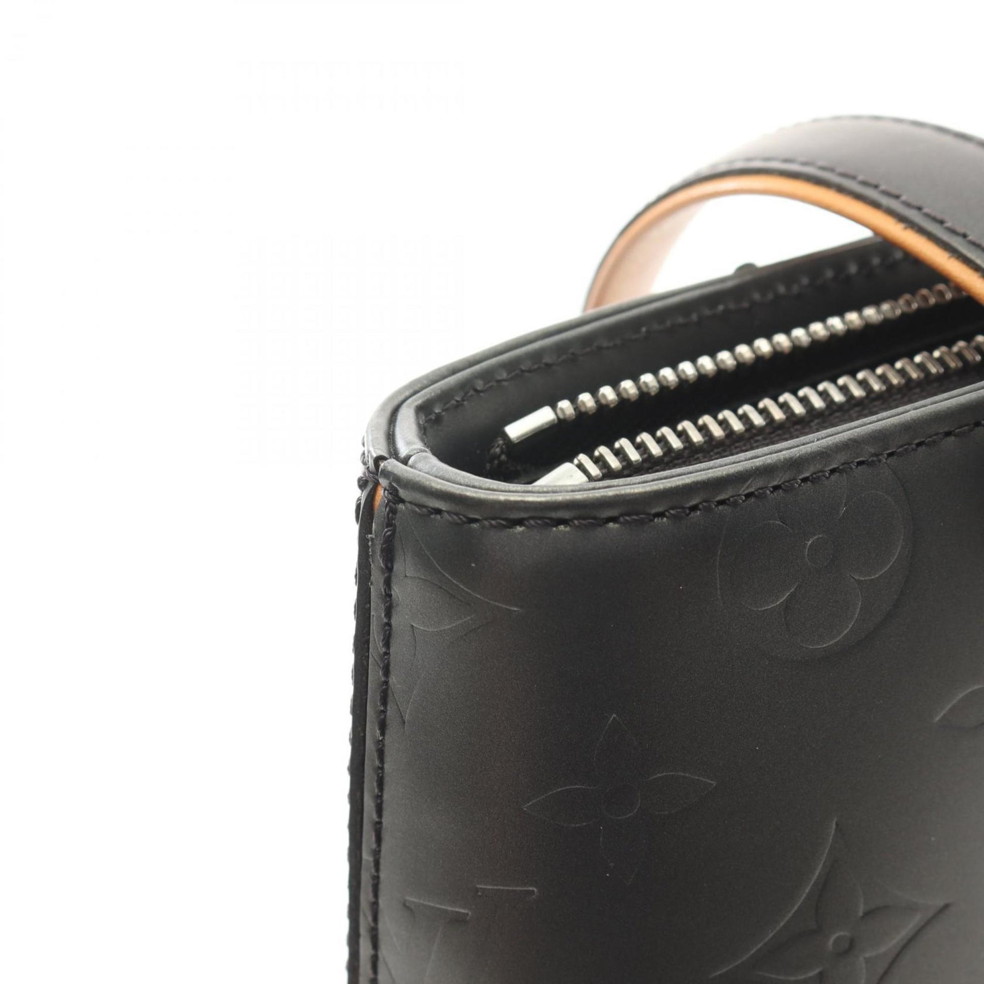 Louis Vuitton Stockton, Black, Leather, handbag