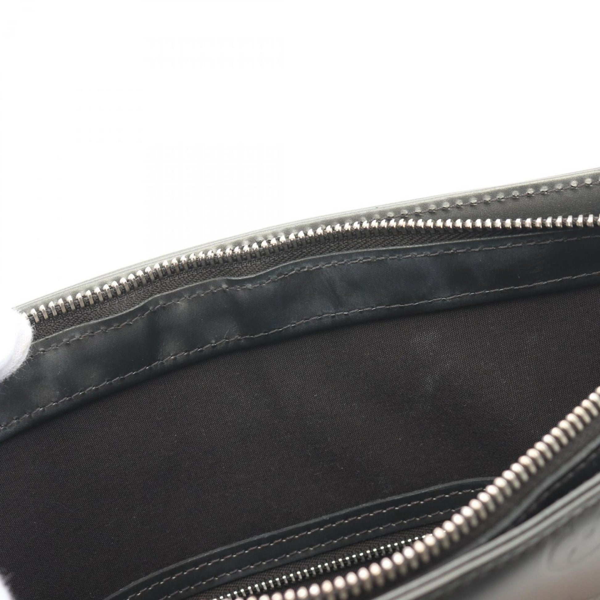 Louis Vuitton Stockton, Black, Leather, handbag