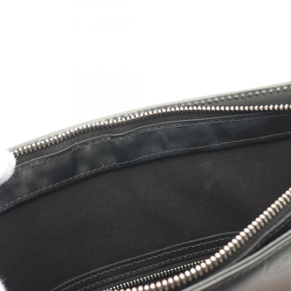Louis Vuitton Stockton, Black, Leather, handbag