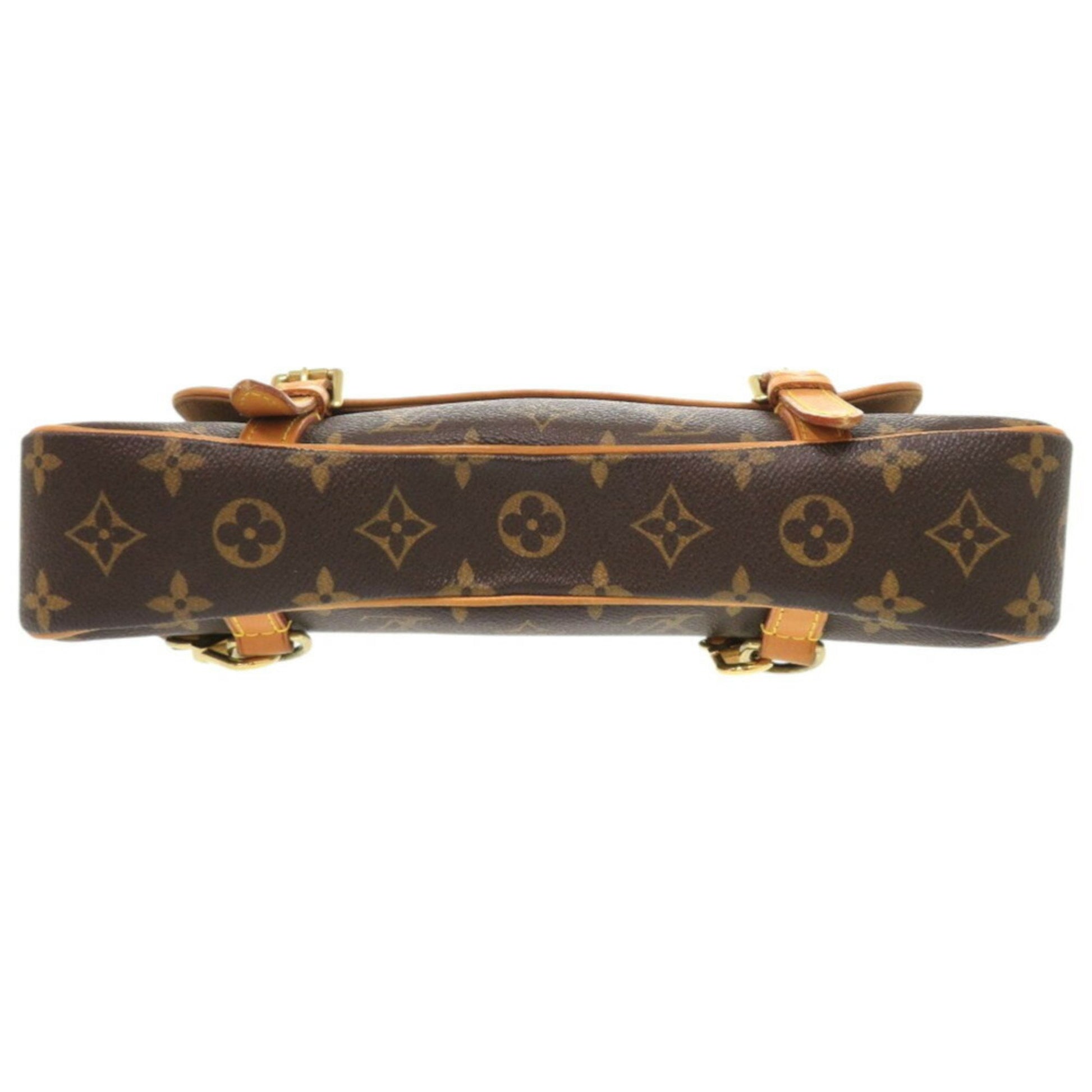 Louis Vuitton Marelle, Brown, Canvas, backpack