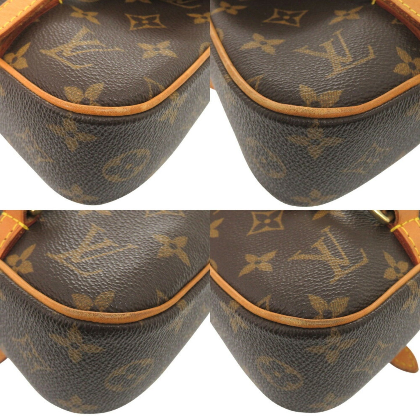 Louis Vuitton Marelle, Brown, Canvas, backpack