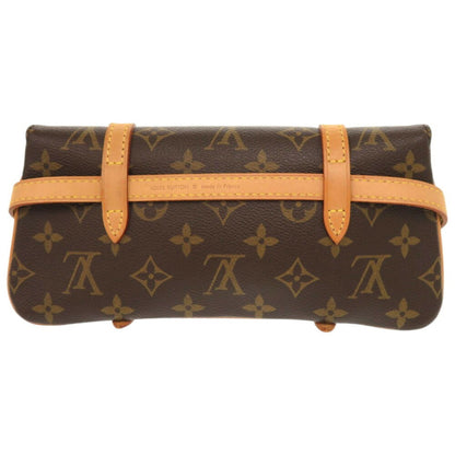 Louis Vuitton Marelle, Brown, Canvas, clutch