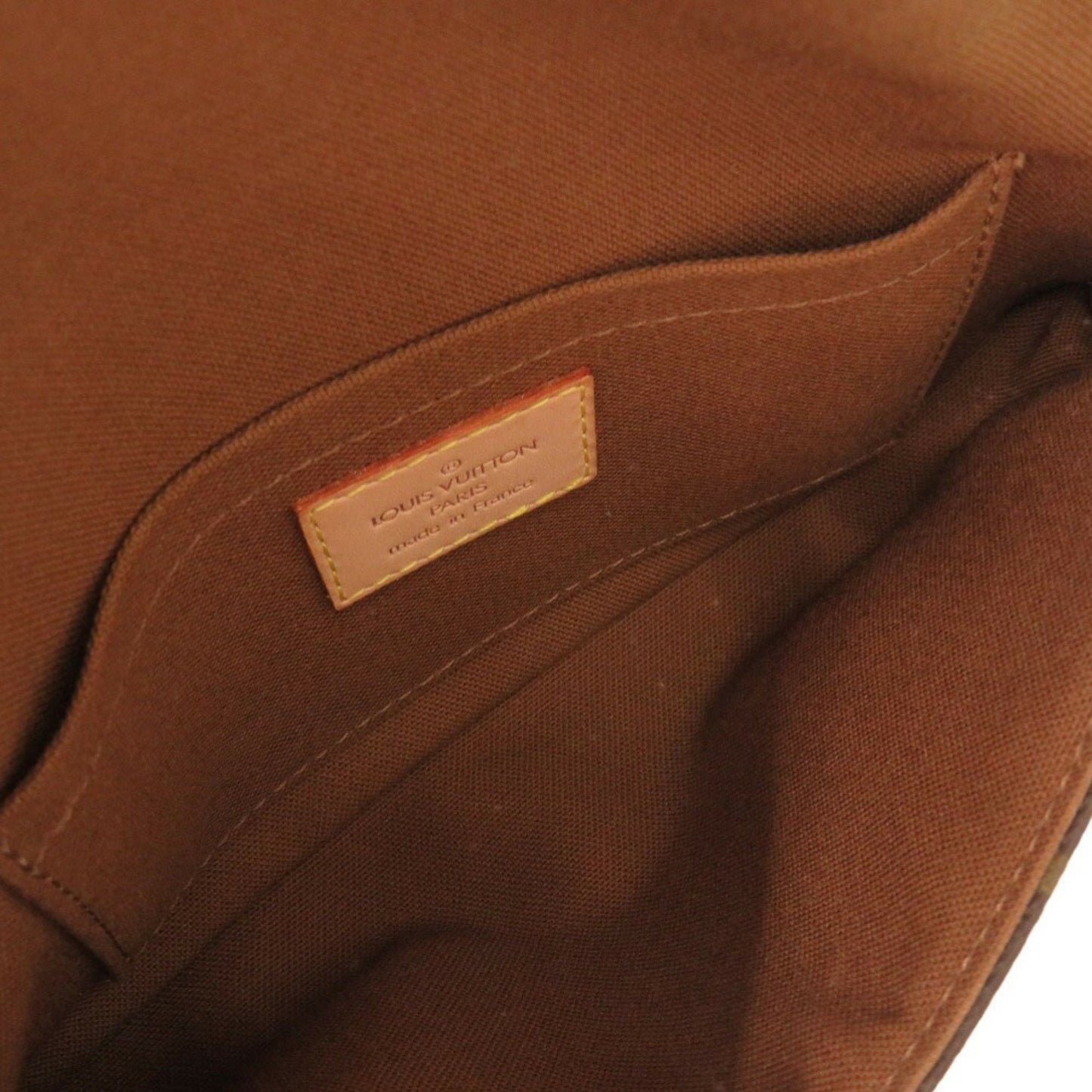 Louis Vuitton Marelle, Brown, Canvas, clutch