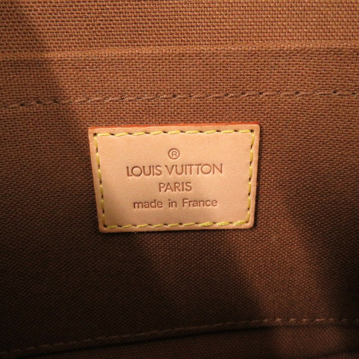 Louis Vuitton Marelle, Brown, Canvas, clutch