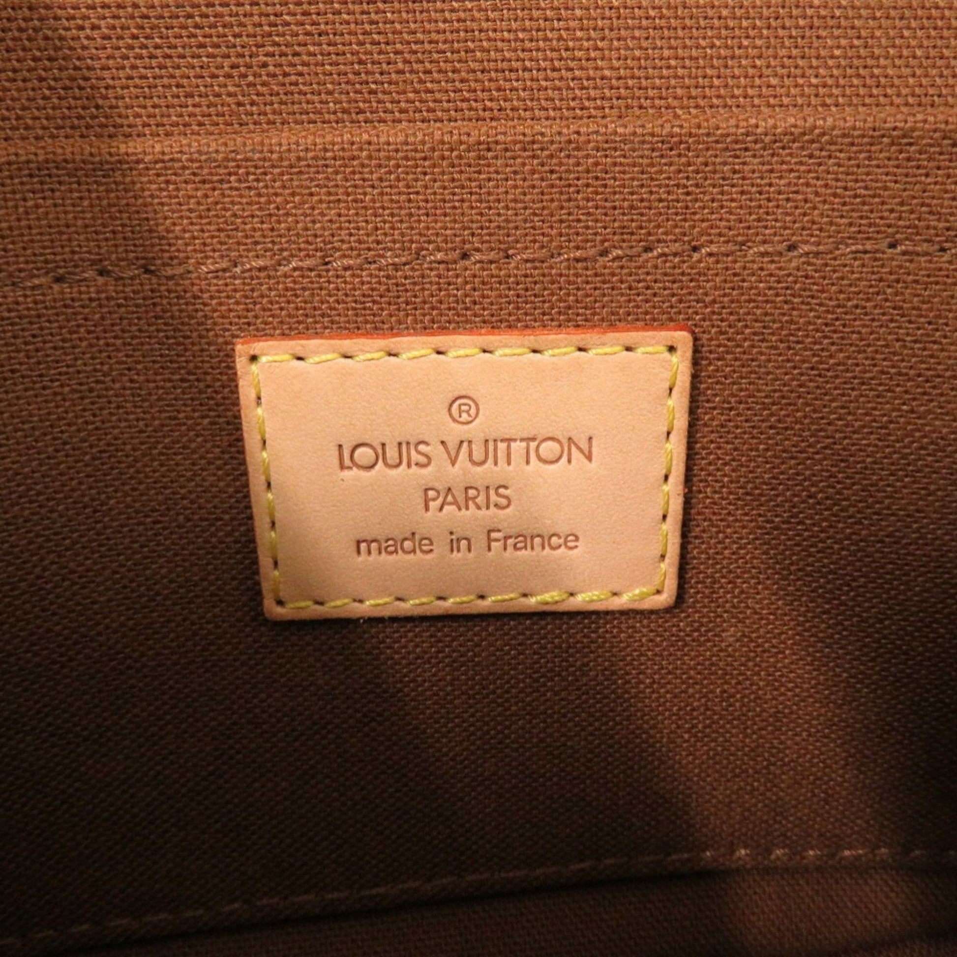Louis Vuitton Marelle, Brown, Canvas, clutch