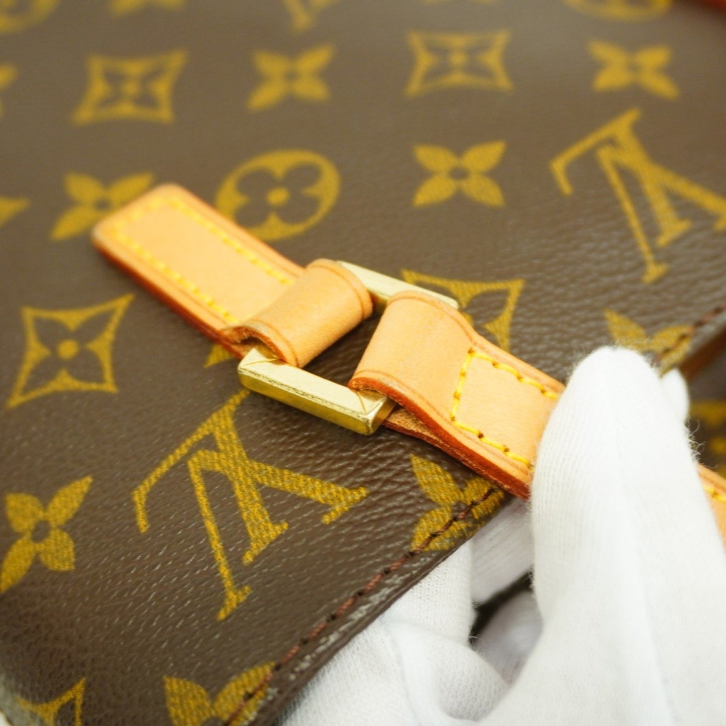 Louis Vuitton Vavin, Brown, Canvas, handbag