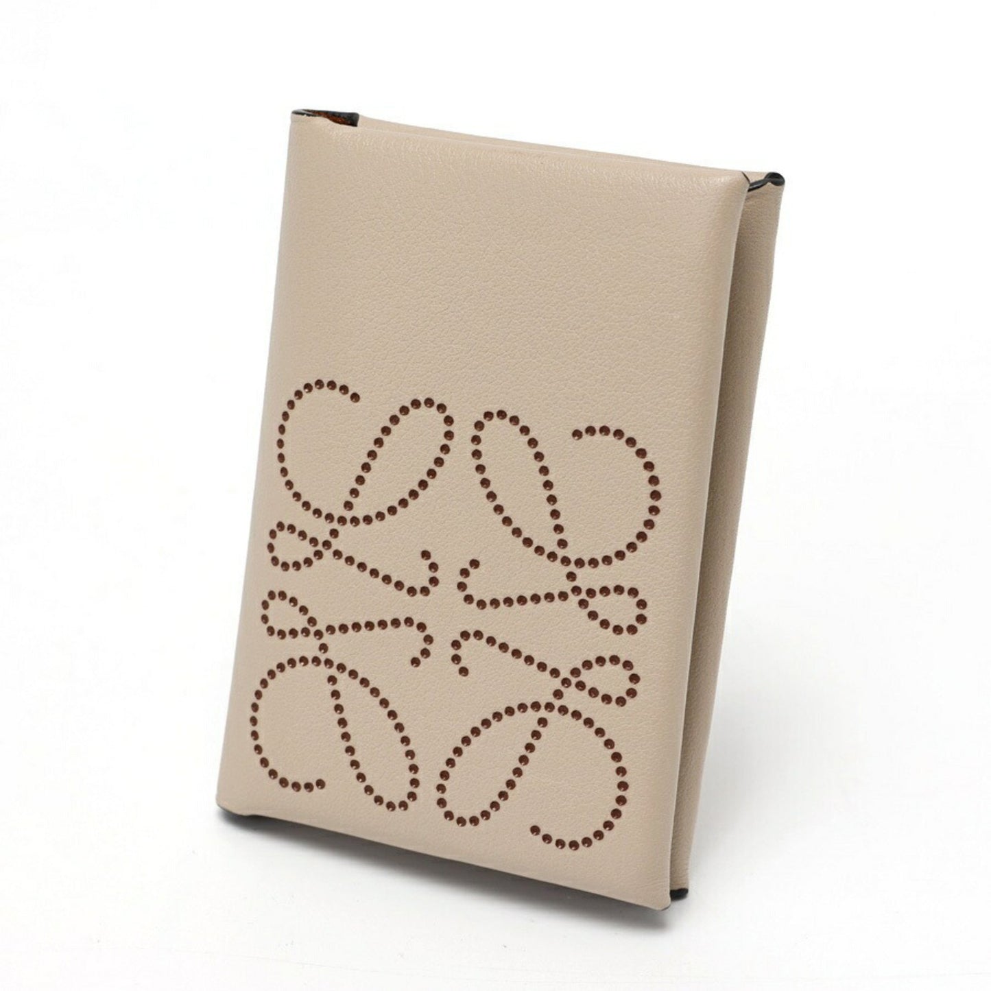 Loewe Anagram, Grey, Leather, wallet