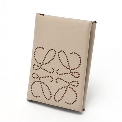 Loewe Anagram, Grey, Leather, wallet